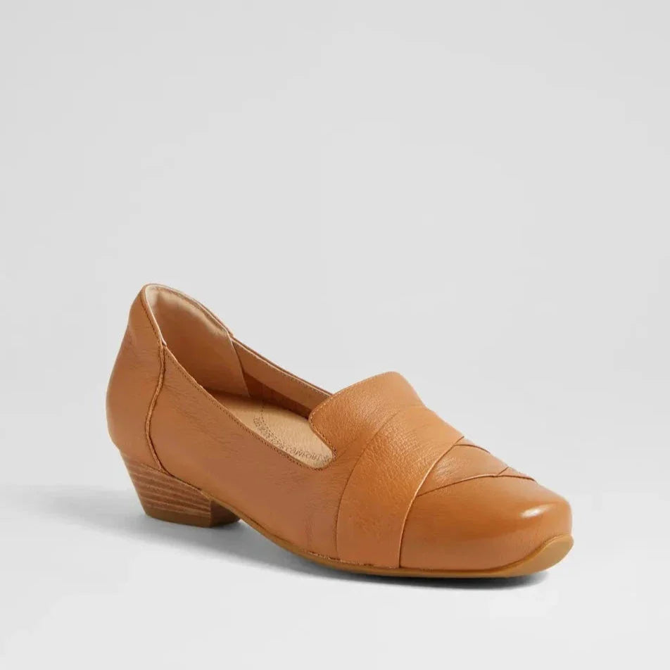 Ziera Celyn Xw Dark Tan Leather – Theshoeoutletstore