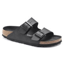 Load image into Gallery viewer, Birkenstock Arizona Black Birko-flor Regular