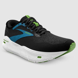 Brooks M Ghost Max 4e Black Atomic Blue Jasmine Width