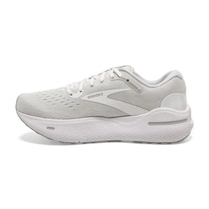 Brooks Ghost Max M 2e White/oyster/metallic Silver Width