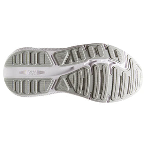 Brooks Ghost Max M 2e White/oyster/metallic Silver Width