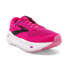 Load image into Gallery viewer, Brooks W Ghost Max 1b Pinkglow/purple/black Width