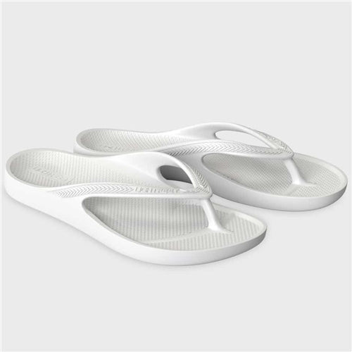 Lightfeet Revive Arch Support Unisex Thongs / White