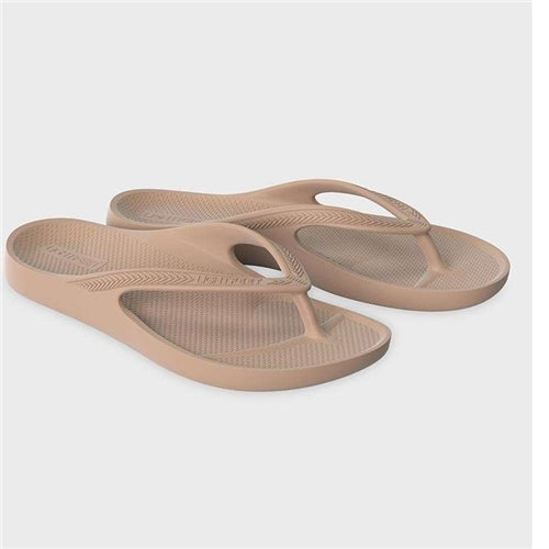 Lightfeet Revive Arch Support Unisex Thongs / Latte