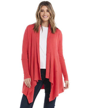 Load image into Gallery viewer, Betty Basics Alyssa Knit Cardigan Coral