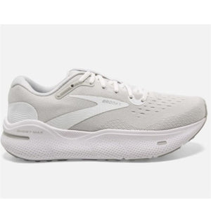 Brooks W Ghost MAX 1D White/Oyster/ Metallic Silver