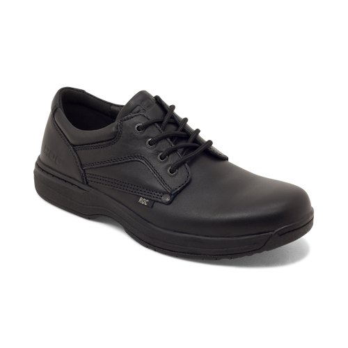 Roc Senior Aero School Shoe - Black Wax