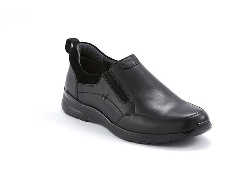 Scholl Bellevue Black Comfort Slip On Dress Shoes