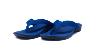 Axign Premium Orthotic Flip Flops Navy