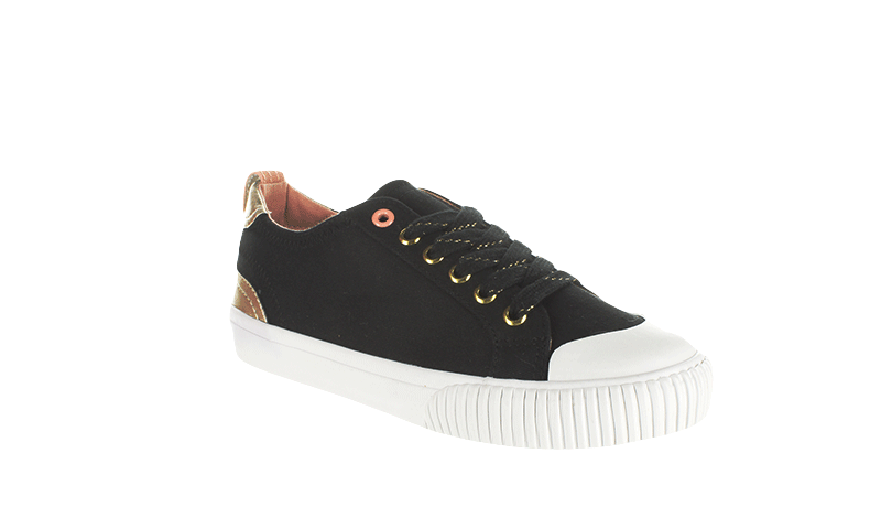 Surefit Josie Black Sneakers