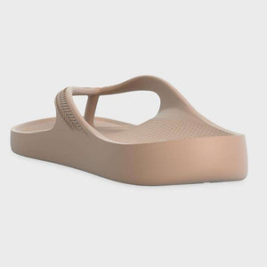 Lightfeet Revive Arch Support Unisex Thongs / Latte