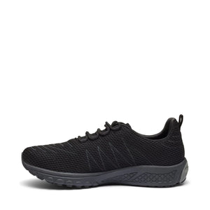 Propet Tour Knit Triple Black Mens Shoes Maa252