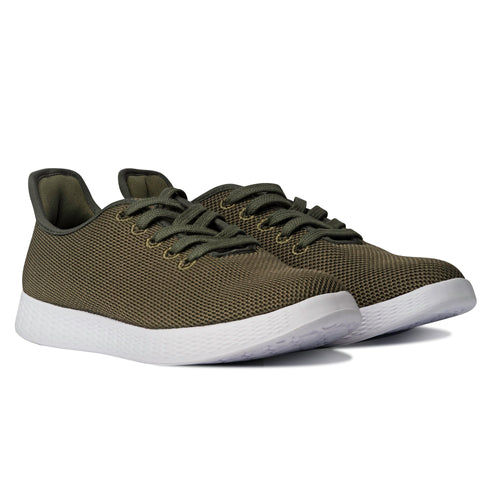 Axign River Lightweight Casual Orthotic Shoe Khaki