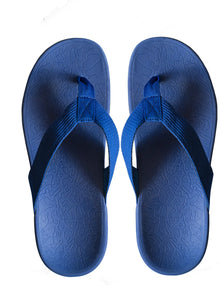 Axign Premium Orthotic Flip Flops Navy