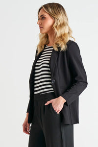 Betty Basics Portsea Blazer Black