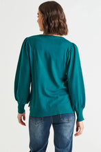 Load image into Gallery viewer, Betty Basics Charlotte Knit Jumper Classic Teal