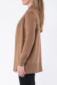 Jump Shawl Collar Cardi Caramel