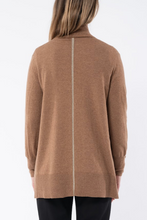 Load image into Gallery viewer, Jump Shawl Collar Cardi Caramel