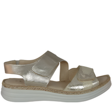 Load image into Gallery viewer, Cabello Rhonda Gold Womens Shoes