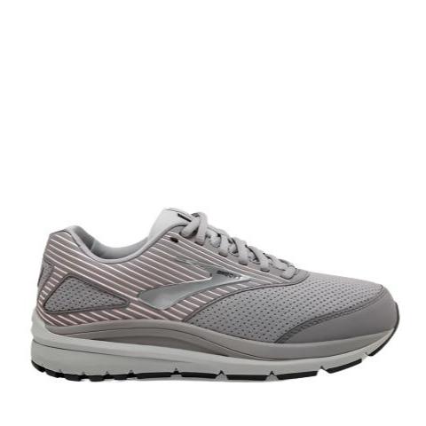 Brooks W Addiction Walker Suede D Alloy/oyster/peach