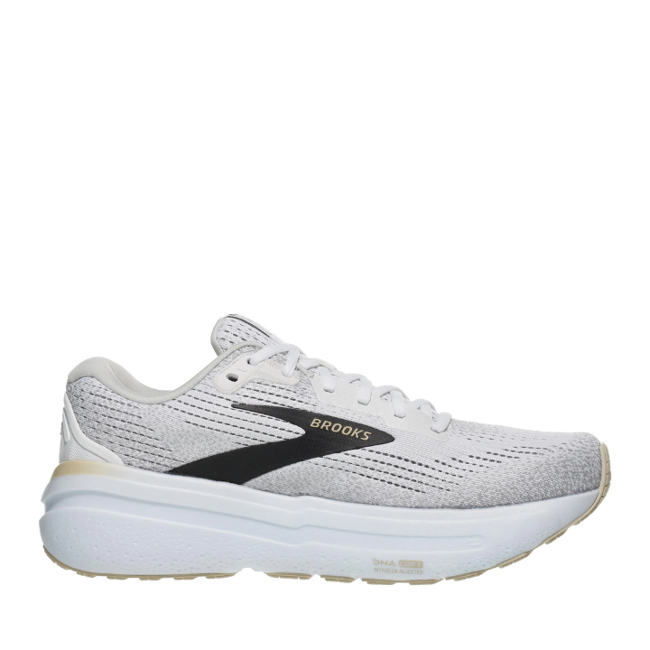 Brooks M Ghost Max 2 D White/pelican/oyster Width