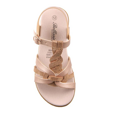 Load image into Gallery viewer, Bellissimo Zoey Rose Gold Sandal