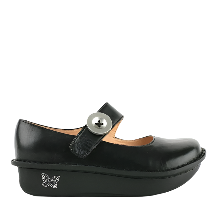 Alegria Paloma Black Nappa Shoe - Pal-601