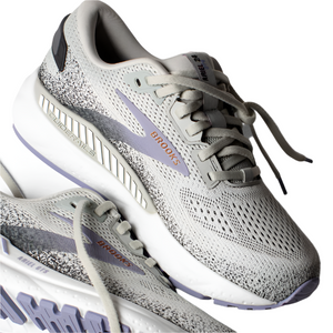 Brooks W Ariel GTS 24 1D Mercury/Ebony/Sweet Lavender Width