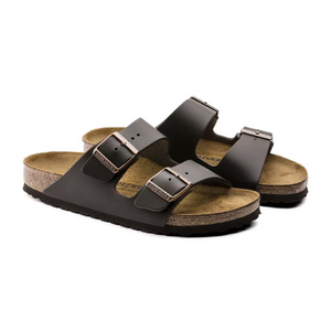 Birkenstock Arizona Dark Brown Smooth Leather Regular