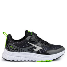 Load image into Gallery viewer, Sfida Vario Boys Runner (V) Black/Lime