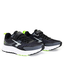 Load image into Gallery viewer, Sfida Vario Boys Runner (V) Black/Lime