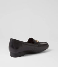 Load image into Gallery viewer, Ziera Fenders Xf Black Leather Loafers