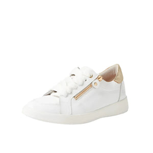 Ziera Aire XF White-pale Gold Patent Leather