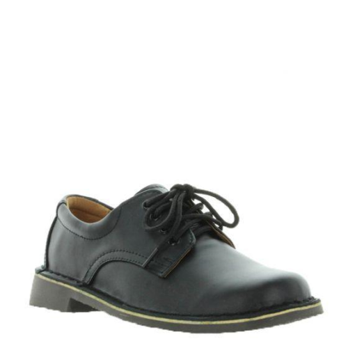 Wilde Jezra School Shoe Black Off-shine