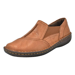 Cabello Comfort Womens Shoes 761-27 Tan Crinkle