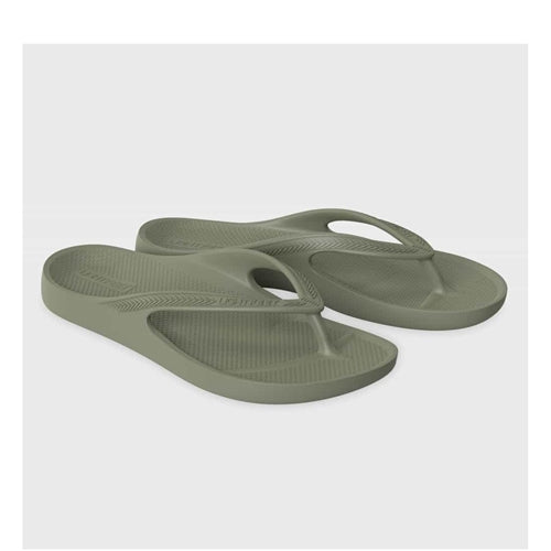 Lightfeet Revive Arch Support Unisex Thongs / Khaki