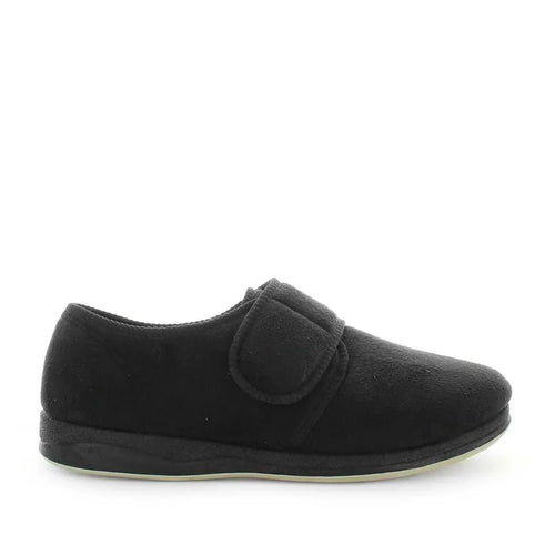 Panda Eli Slipper / Black Suede