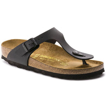 Load image into Gallery viewer, Birkenstock Gizeh Birko-flor Metallic Black