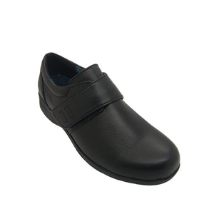 Jemma Patty Black Ladies Leather Shoe