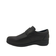 Load image into Gallery viewer, Jemma Patty Black Ladies Leather Shoe