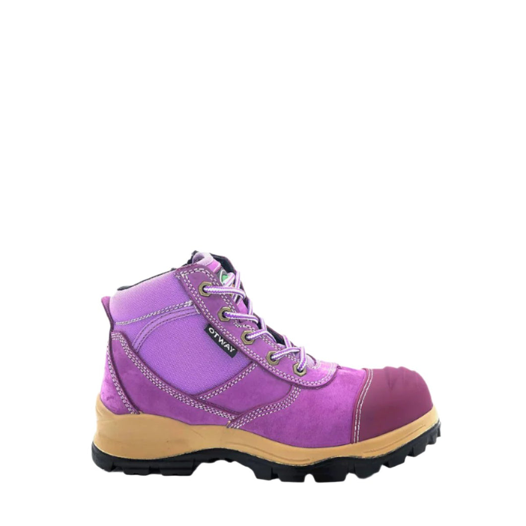 Otway Ladies Eureka Steel Toe – Purple